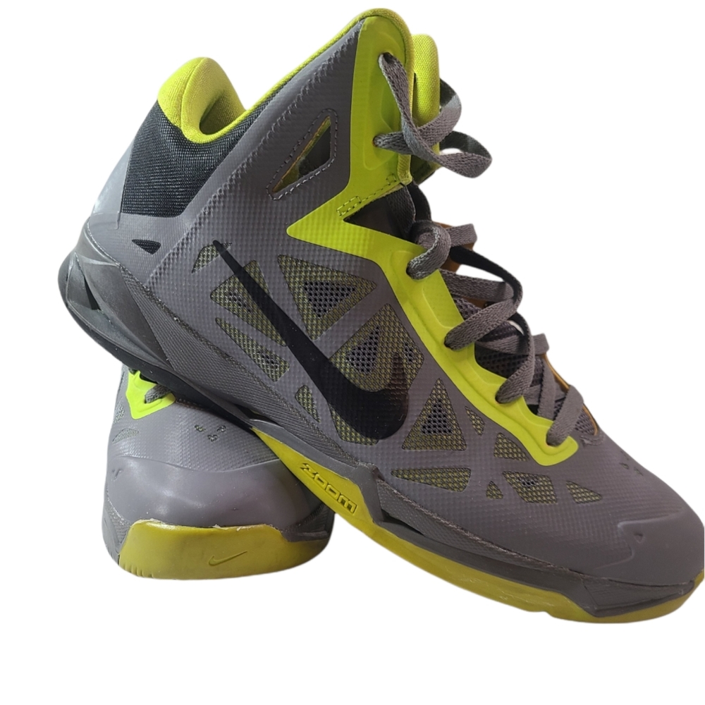 Mens Nike Zoom Hyperchaos 536841 006 Grey Volt Black